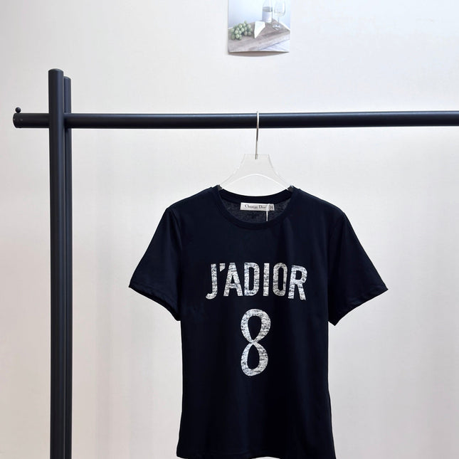 DIOR CREW NECK SHORT-SLEEVE T-SHIRT 271210