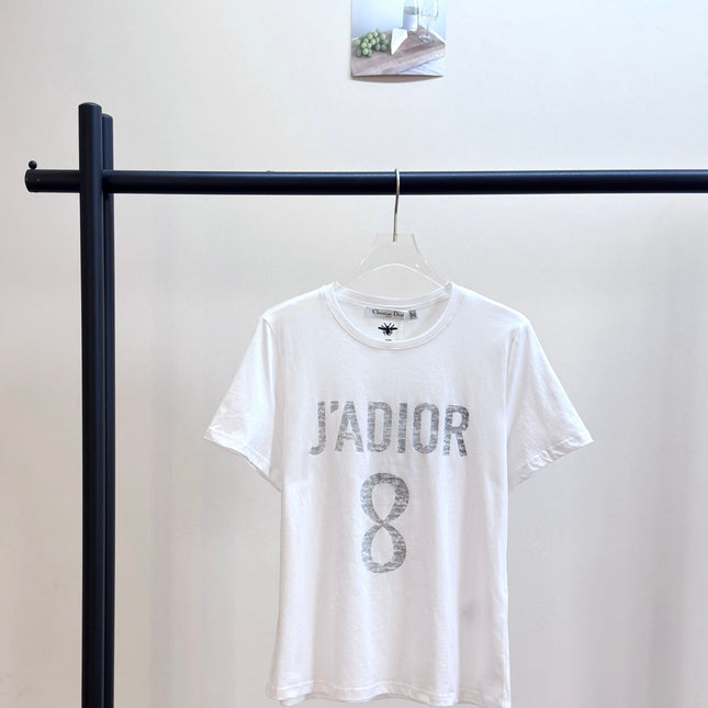 DIOR CREW NECK SHORT-SLEEVE T-SHIRT 271211