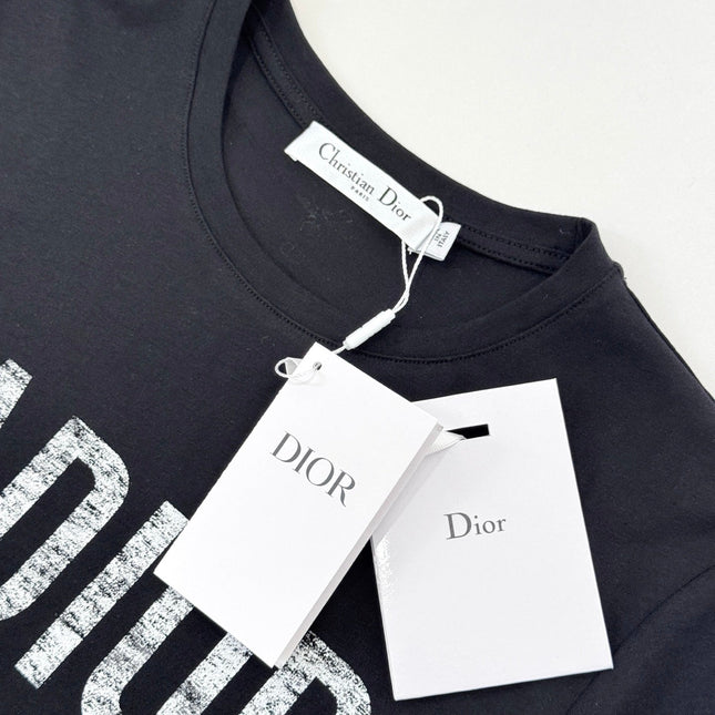 DIOR CREW NECK SHORT-SLEEVE T-SHIRT 271210