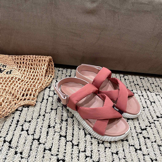ELECTRIC SANDAL ROUGE CALFSKIN