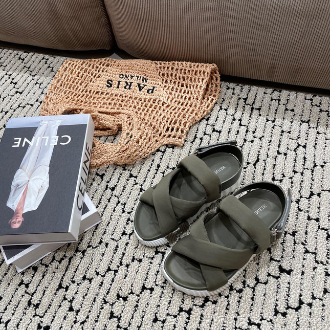 ELECTRIC SANDAL SHADOW CALFSKIN