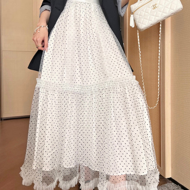 DIOR 25S LONG TULLE SKIRT STYLE 026
