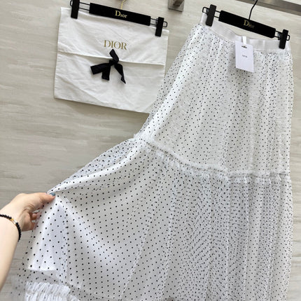 DIOR 25S LONG TULLE SKIRT STYLE 026