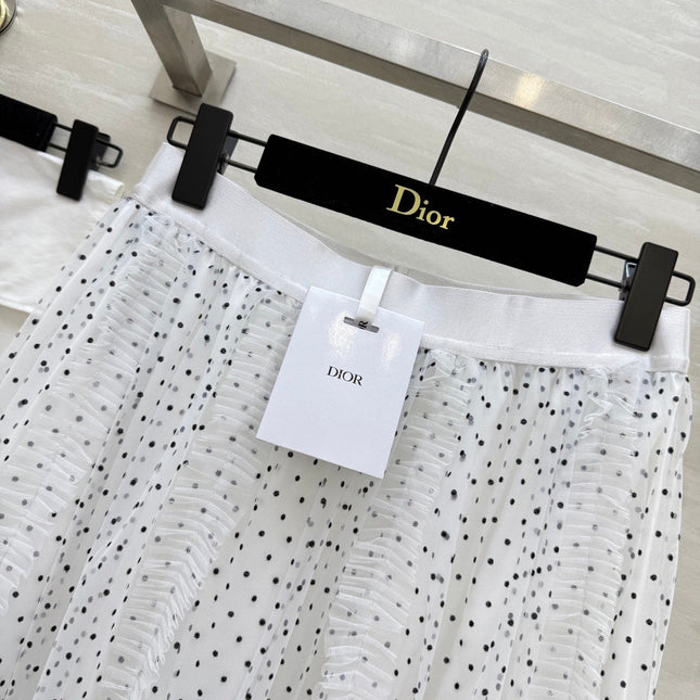 DIOR 25S LONG TULLE SKIRT STYLE 026