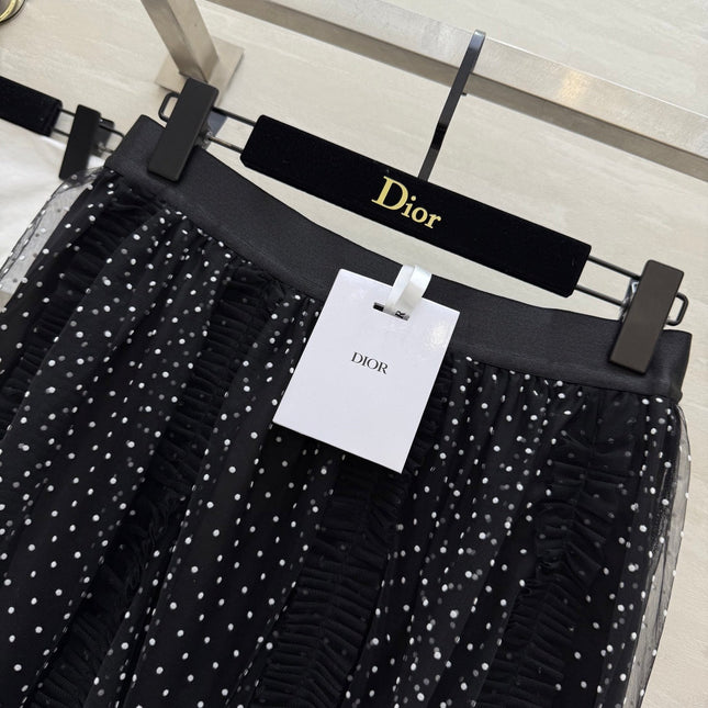 DIOR 25S LONG TULLE SKIRT STYLE 027