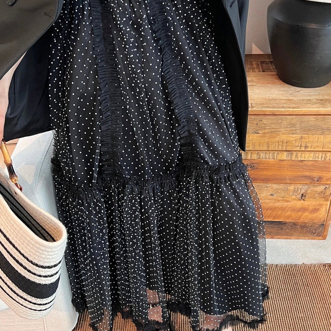 DIOR 25S LONG TULLE SKIRT STYLE 027
