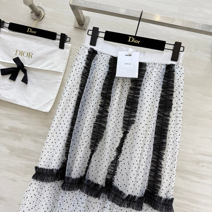 DIOR 25S LONG TULLE SKIRT STYLE 028