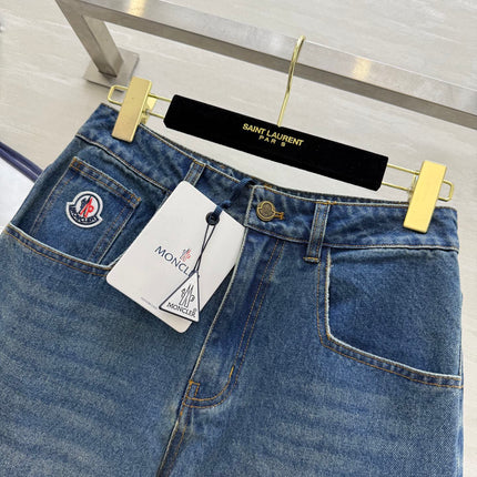 MONCLER 25S STRAIGHT-LEG JEANS 303379