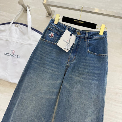 MONCLER 25S STRAIGHT-LEG JEANS 303379