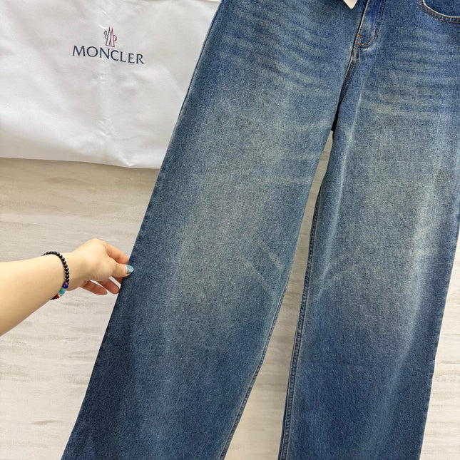 MONCLER 25S STRAIGHT-LEG JEANS 303379