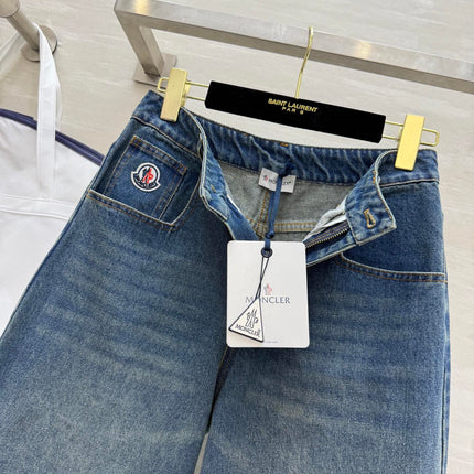 MONCLER 25S STRAIGHT-LEG JEANS 303379