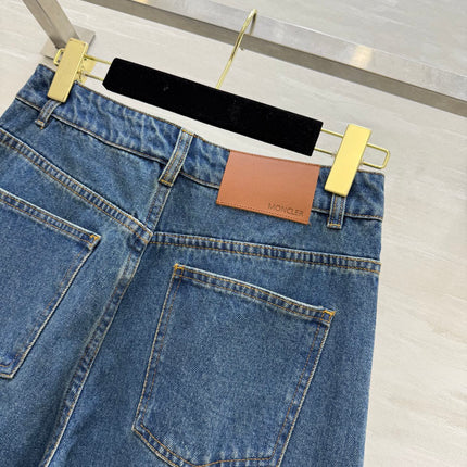 MONCLER 25S STRAIGHT-LEG JEANS 303379