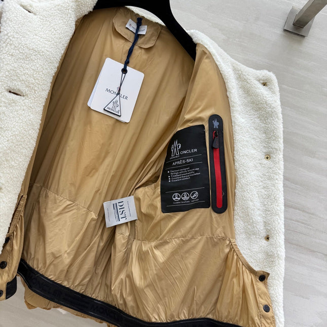 MONCLER 25S VELVET FUR JACKET 306104