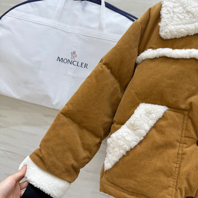 MONCLER 25S VELVET FUR JACKET 306104