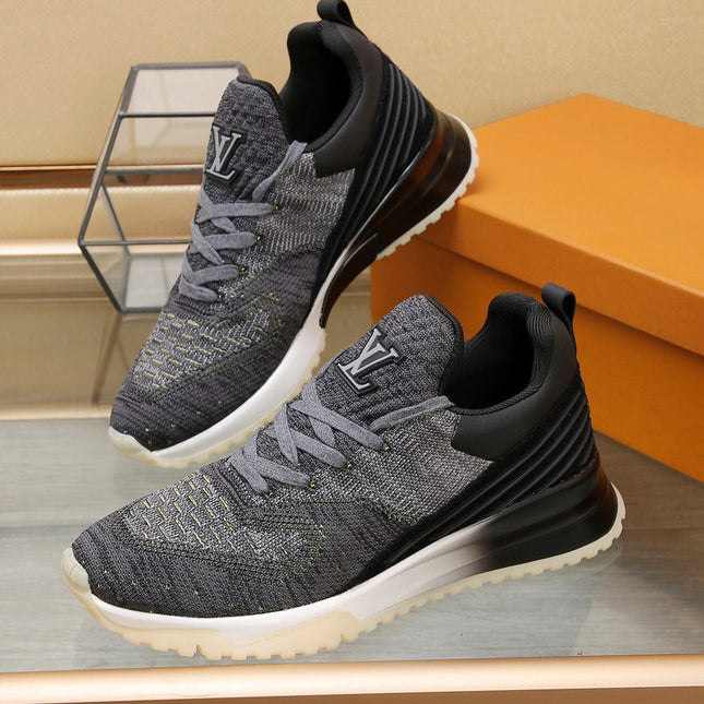 LV V.N.R SNEAKER BLACK AND DARK GREY