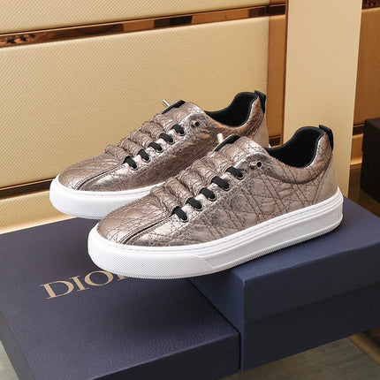 CD STYLISH SNEAKER METALLIC CALFSKIN