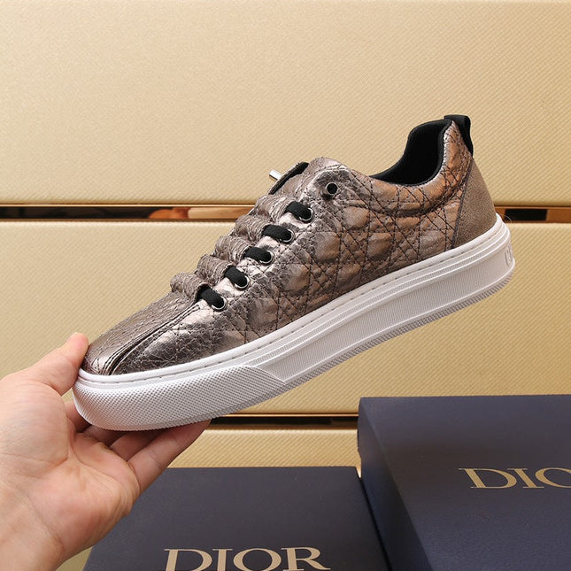 CD STYLISH SNEAKER METALLIC CALFSKIN