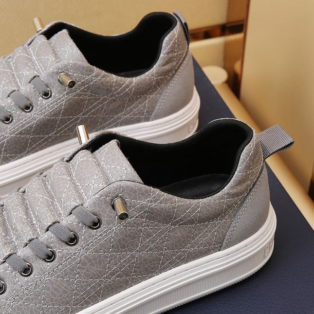 CD STYLISH SNEAKER GRAY CALFSKIN