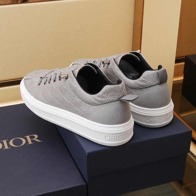 CD STYLISH SNEAKER GRAY CALFSKIN