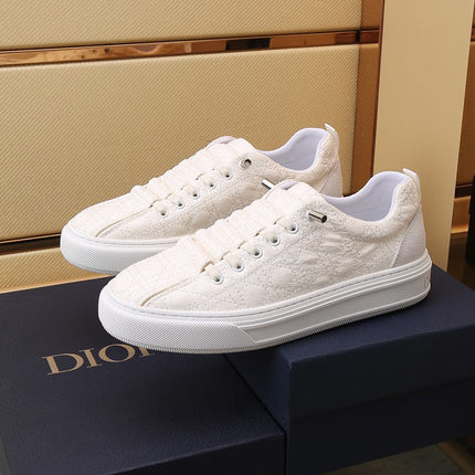 CD STYLISH SNEAKER WHITE CALFSKIN