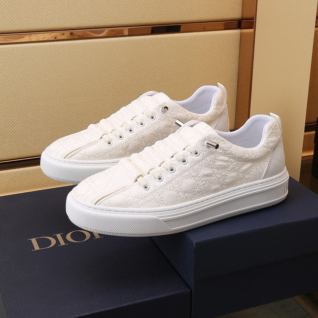 CD STYLISH SNEAKER WHITE CALFSKIN