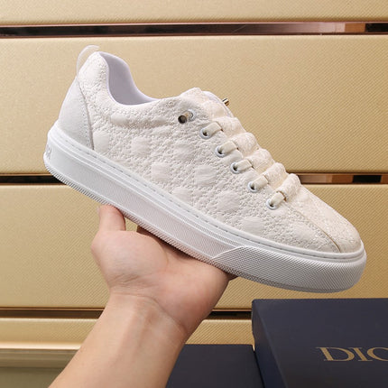 CD STYLISH SNEAKER WHITE CALFSKIN