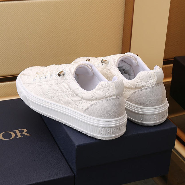 CD STYLISH SNEAKER WHITE CALFSKIN