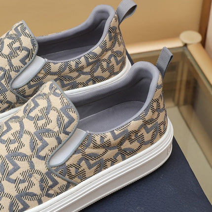 CD SOLAR SLIP-ON BEIGE MIX GRAY FABRIC