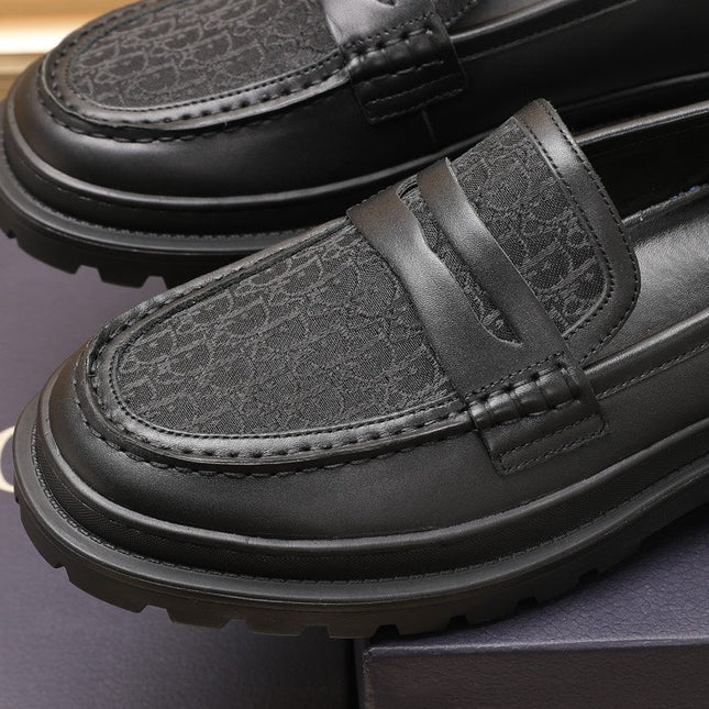 CD EXPLORER LOAFER BLACK JACQUARD