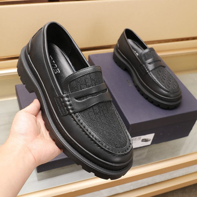 CD EXPLORER LOAFER BLACK JACQUARD