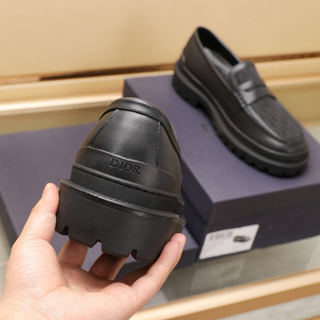 CD EXPLORER LOAFER BLACK JACQUARD