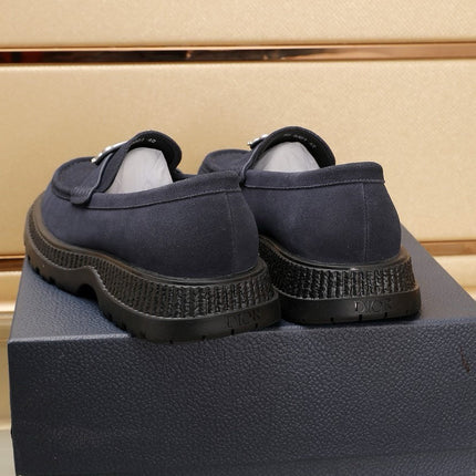 CD EXPLORER ICON LOAFER DENIM COLOR SUEDE
