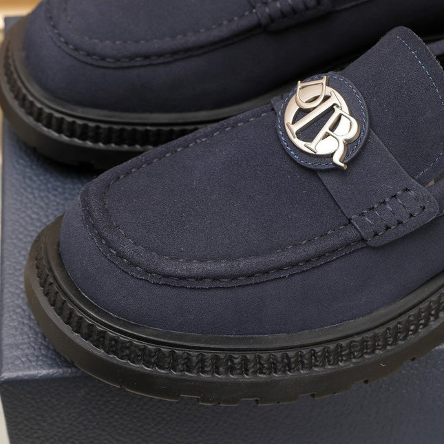 CD EXPLORER ICON LOAFER DENIM COLOR SUEDE