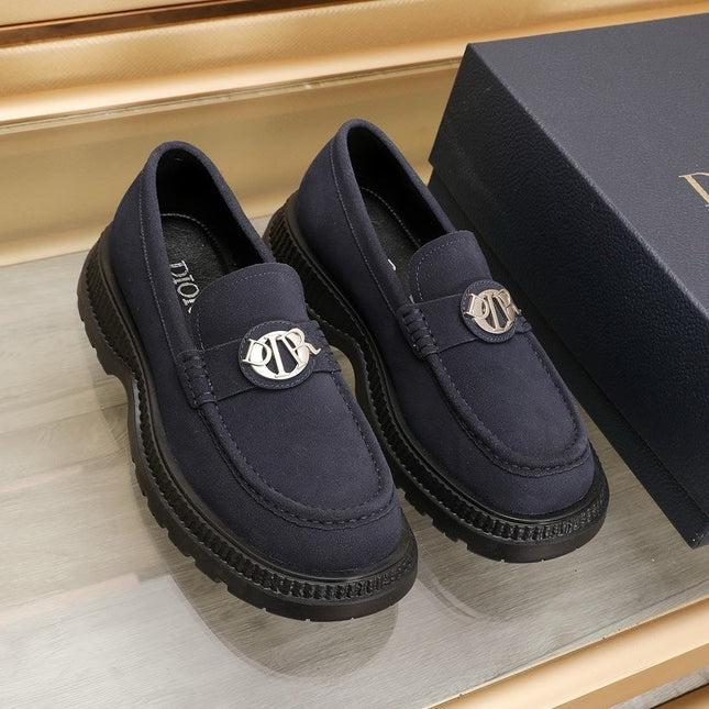 CD EXPLORER ICON LOAFER DENIM COLOR SUEDE