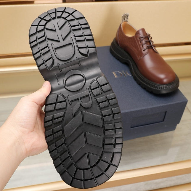 CD EXPLORER DERBY SHOE RUSSET CALFSKIN