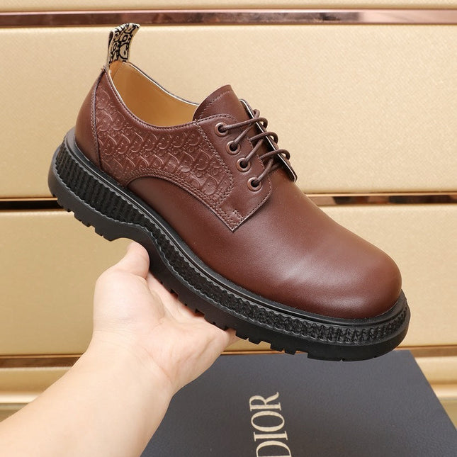 CD EXPLORER DERBY SHOE RUSSET CALFSKIN