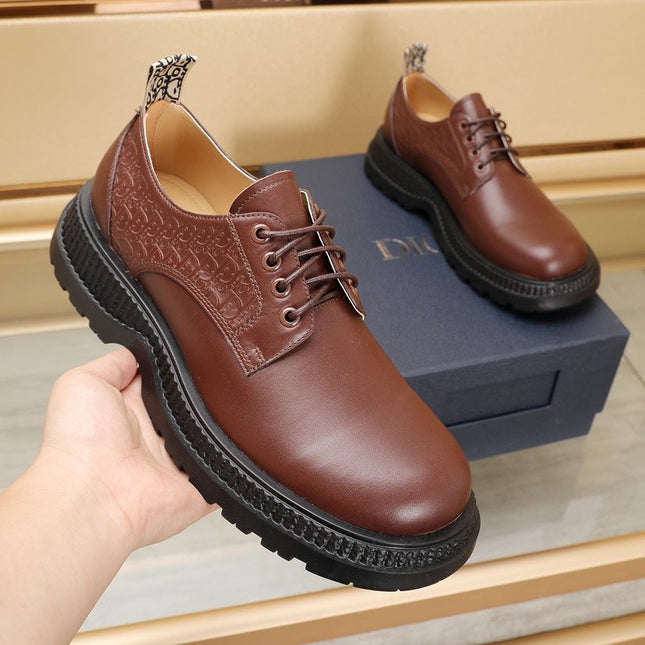 CD EXPLORER DERBY SHOE RUSSET CALFSKIN