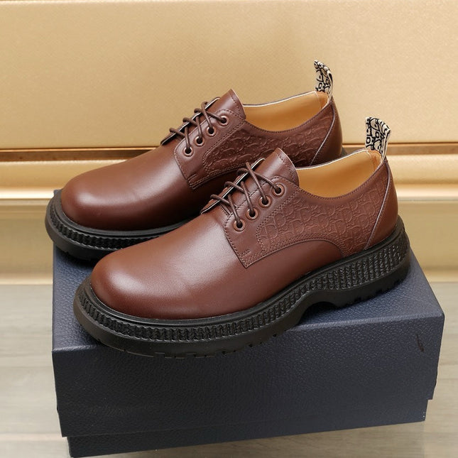 CD EXPLORER DERBY SHOE RUSSET CALFSKIN