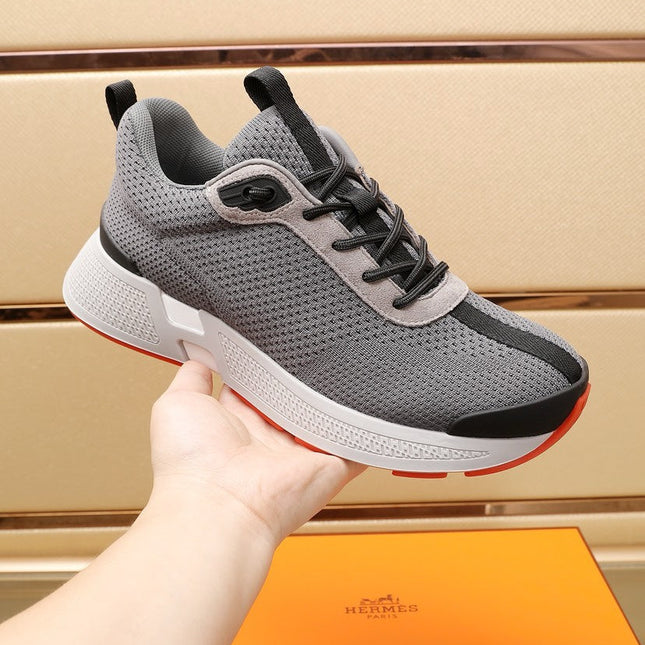 HM HUGO SNEAKER GRAY BREATHABLE FABRIC