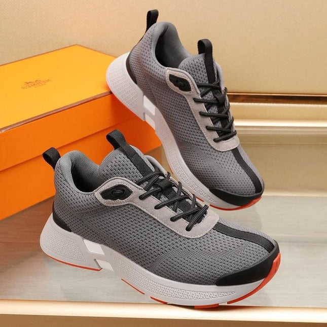 HM HUGO SNEAKER GRAY BREATHABLE FABRIC