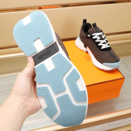 HM HUGO SNEAKER BROWN BREATHABLE FABRIC