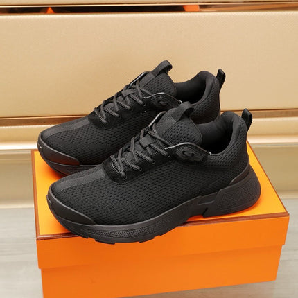 HM HUGO SNEAKER BLACK BREATHABLE FABRIC