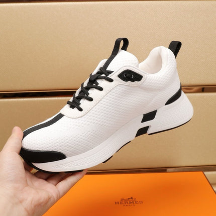HM HUGO SNEAKER WHITE BREATHABLE FABRIC