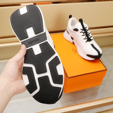 HM HUGO SNEAKER WHITE BREATHABLE FABRIC