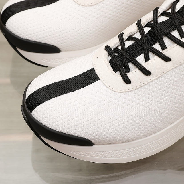 HM HUGO SNEAKER WHITE BREATHABLE FABRIC