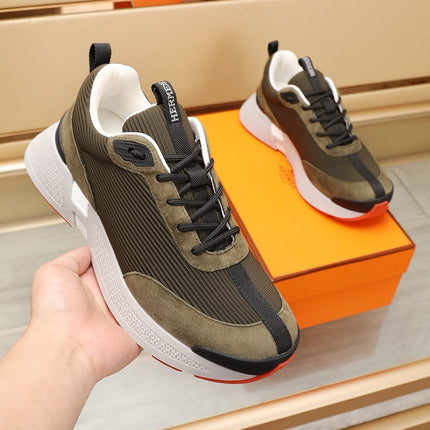 HM HUGO SNEAKER OLIVE AND JUPITER WEAVE