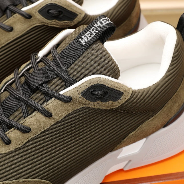 HM HUGO SNEAKER OLIVE AND JUPITER WEAVE