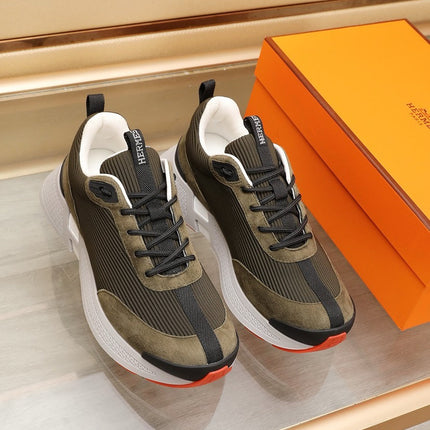 HM HUGO SNEAKER OLIVE AND JUPITER WEAVE