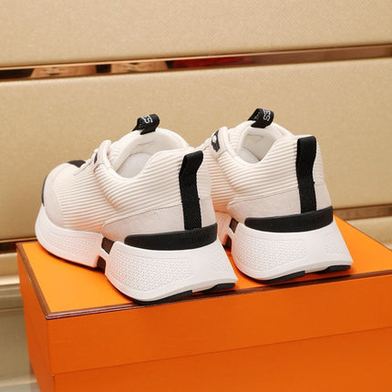 HM HUGO SNEAKER BLACK AND CREAMY WHITE WEAVE