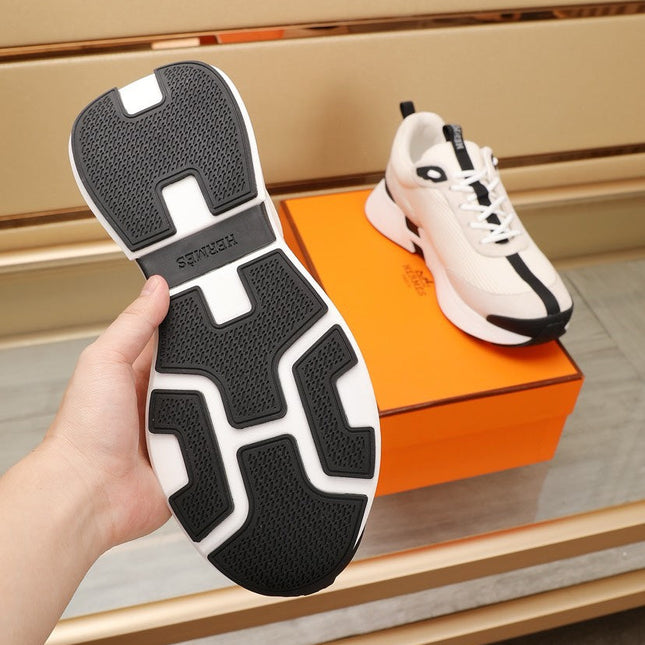 HM HUGO SNEAKER BLACK AND CREAMY WHITE WEAVE
